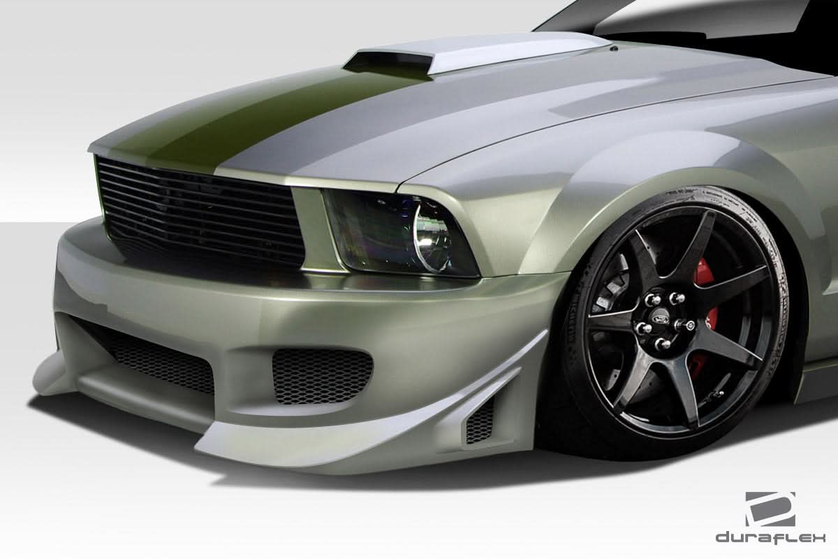 2005-2009 Ford Mustang Blits Style Front Bumper - FRP