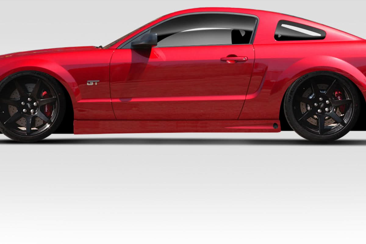 2005-2009 Ford Mustang Blits Style Body Kit - 4 Piece - FRP