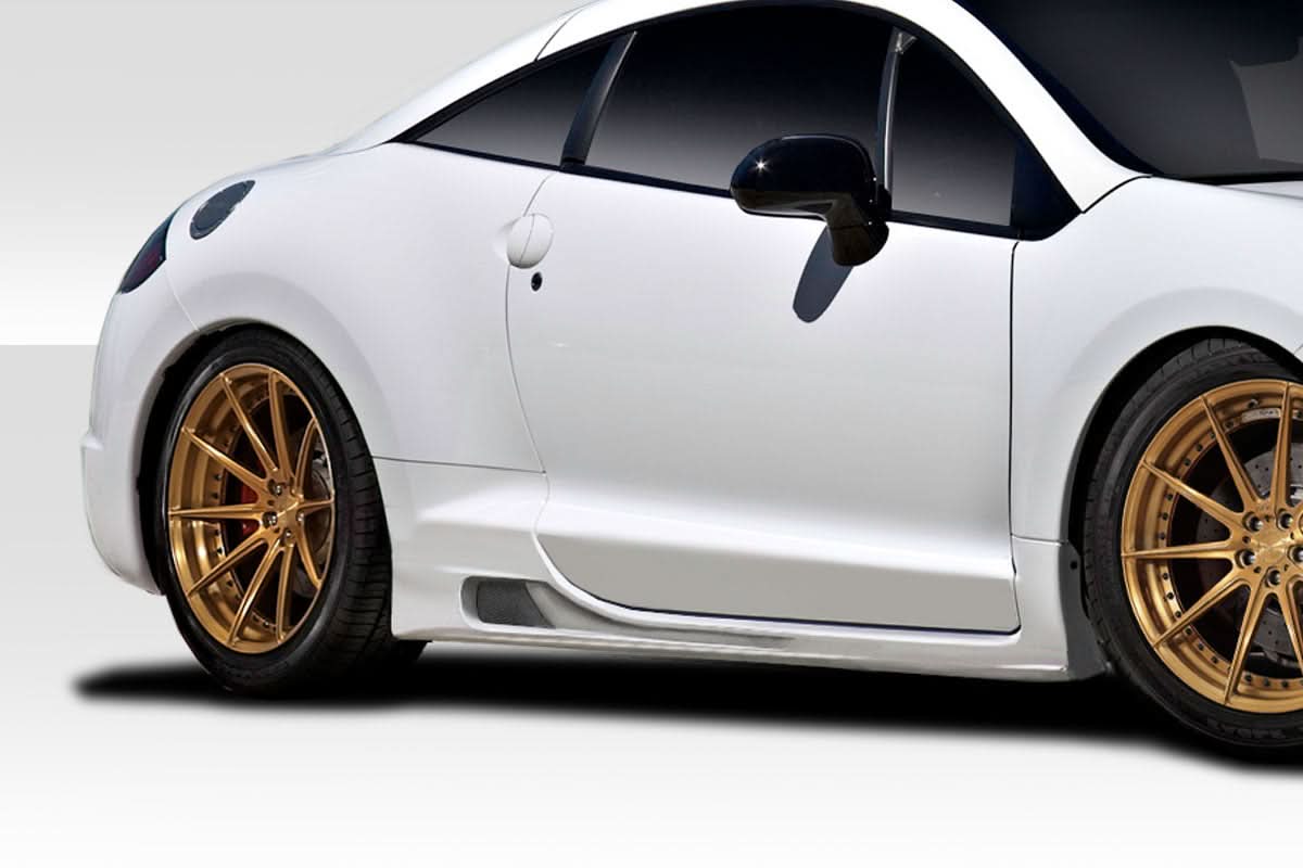 2006-2012 Mitsubishi Eclipse Gator Style Side Skirts - 2 Piece - FRP