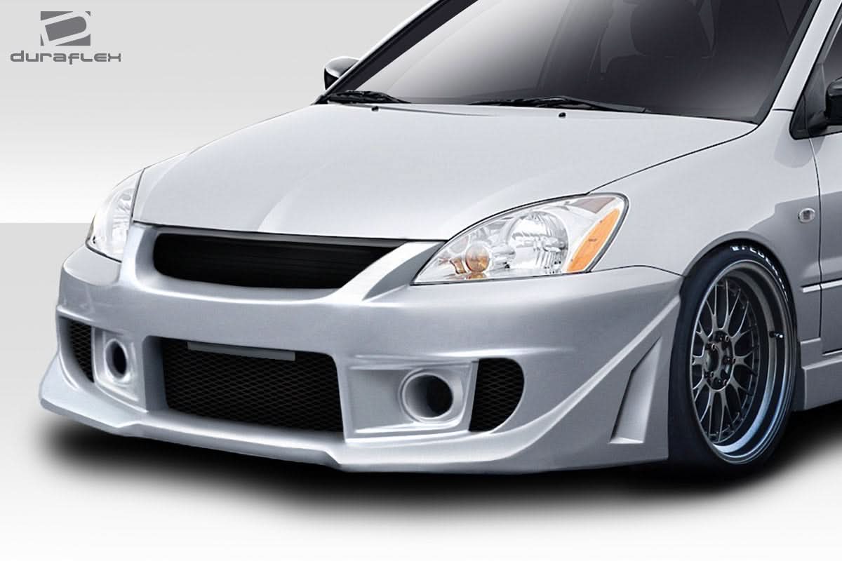 2004-2007 Mitsubishi Lancer Trackstar Style Front Bumper - FRP