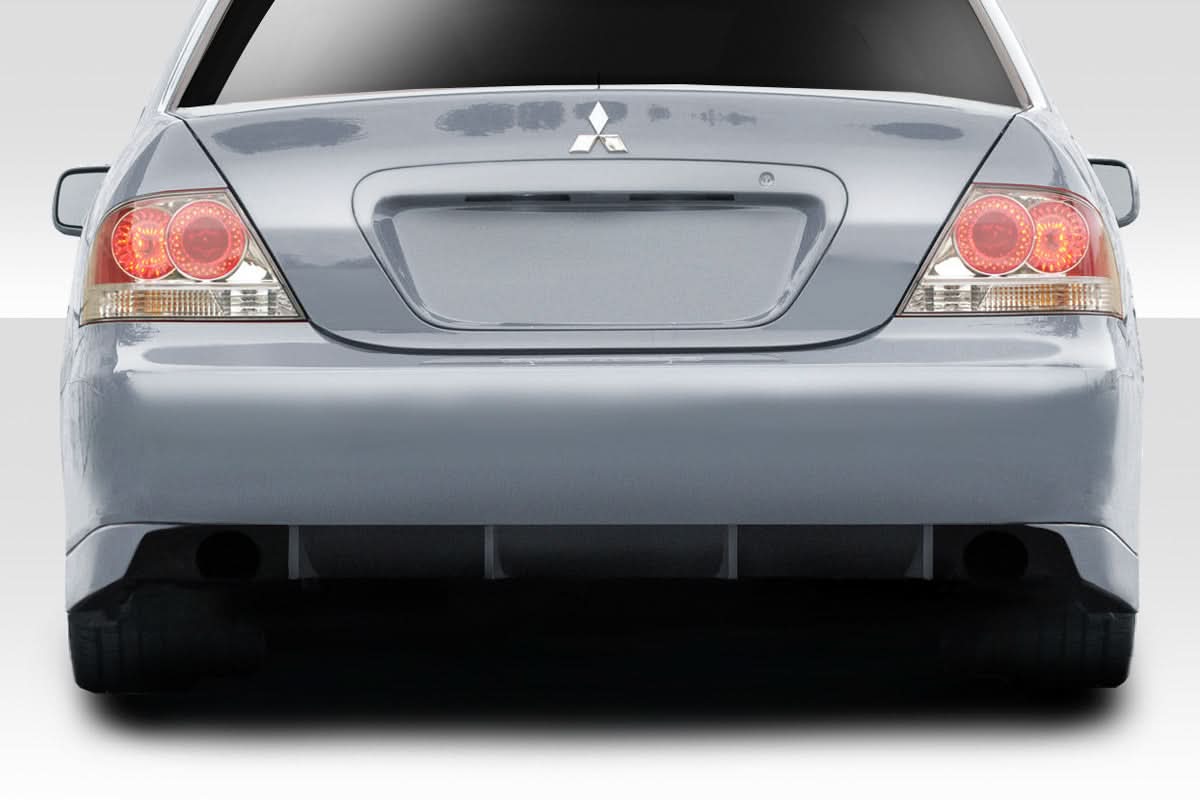 2004-2007 Mitsubishi Lancer Trackstar Style Rear Bumper - FRP