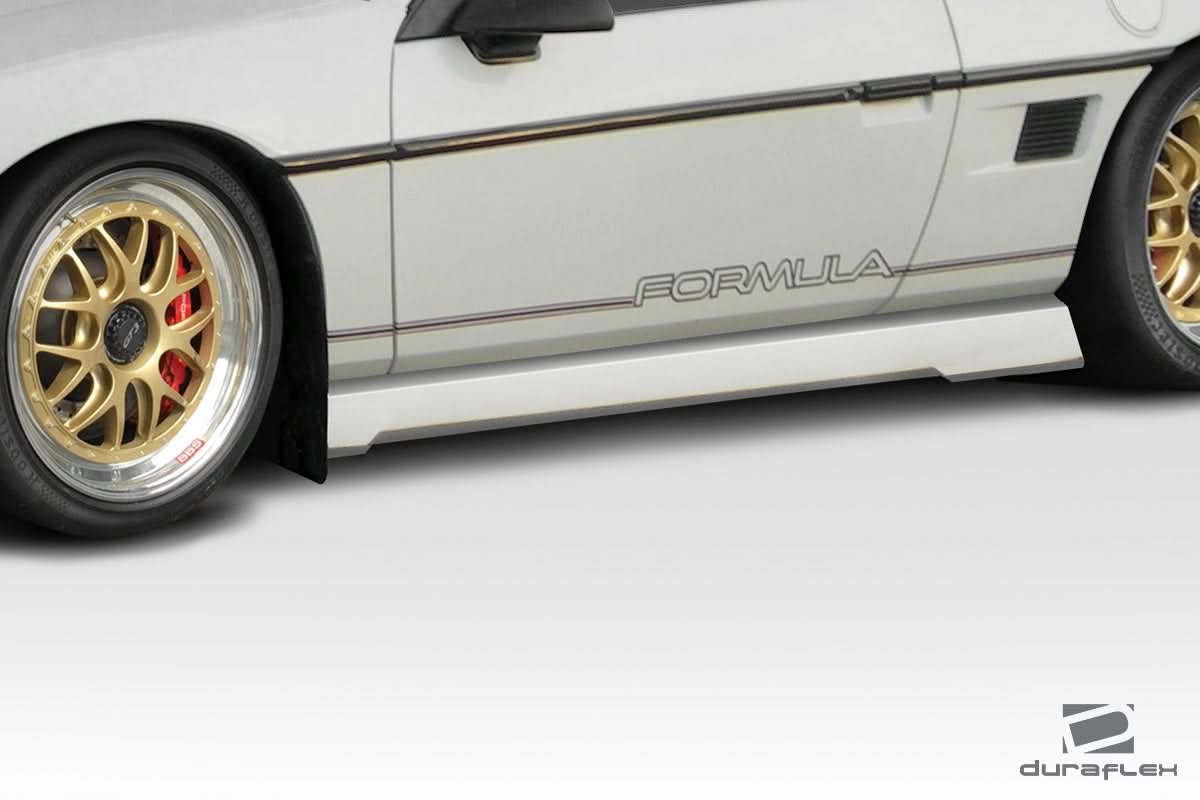 1984-1988 Pontiac Fiero GP-1 Style Side Skirts - 2 Piece - FRP