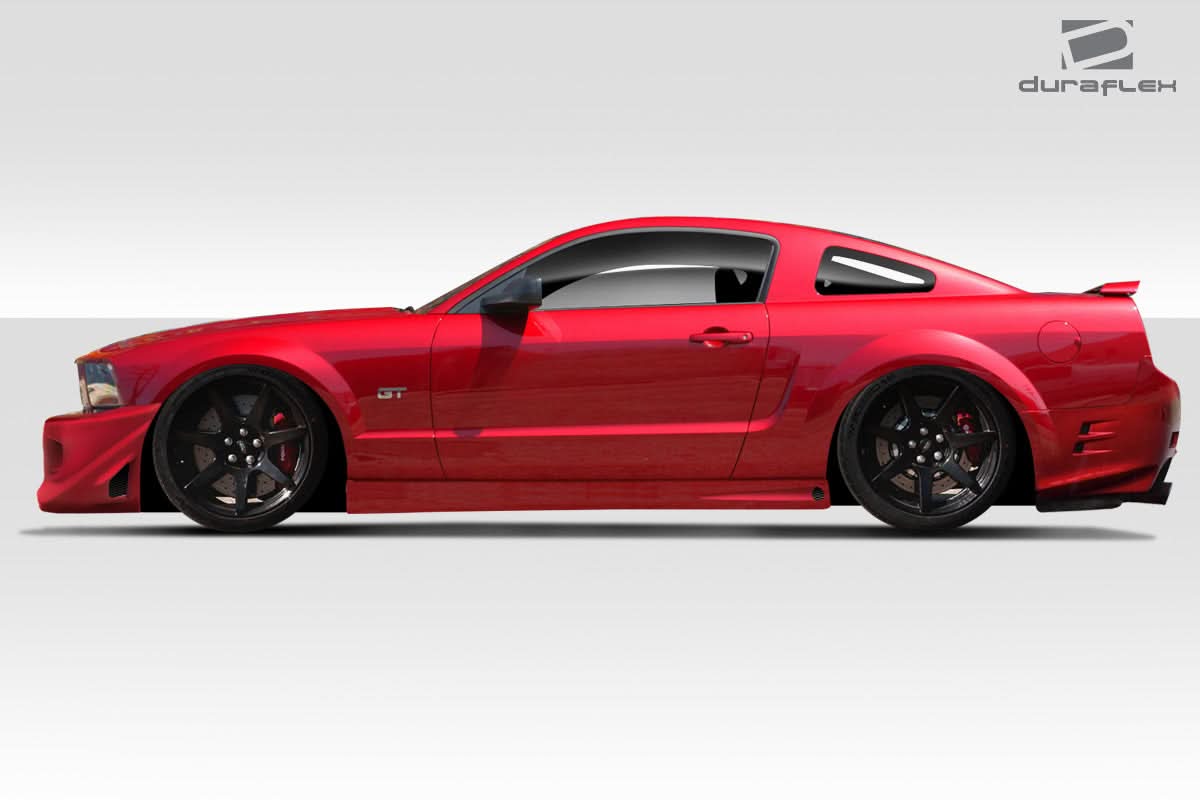 2005-2009 Ford Mustang Blits Style Body Kit - 4 Piece - FRP