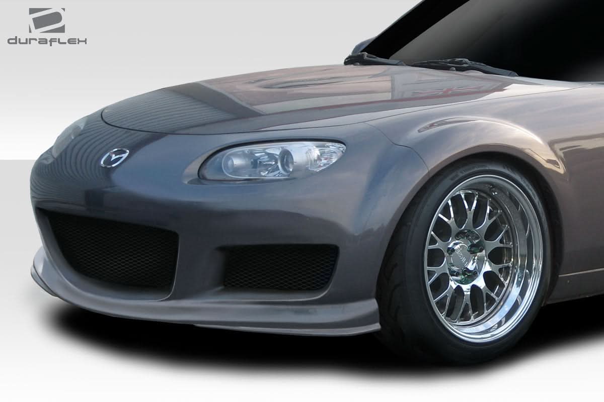 2006-2008 Mazda Miata X Sport Style Front Bumper - 1 Piece - FRP