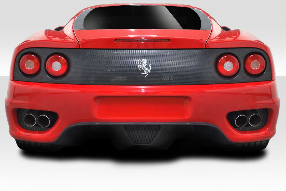1999-2004 Ferrari 360 Modena Challenge Look Rear Bumper Cover - FRP