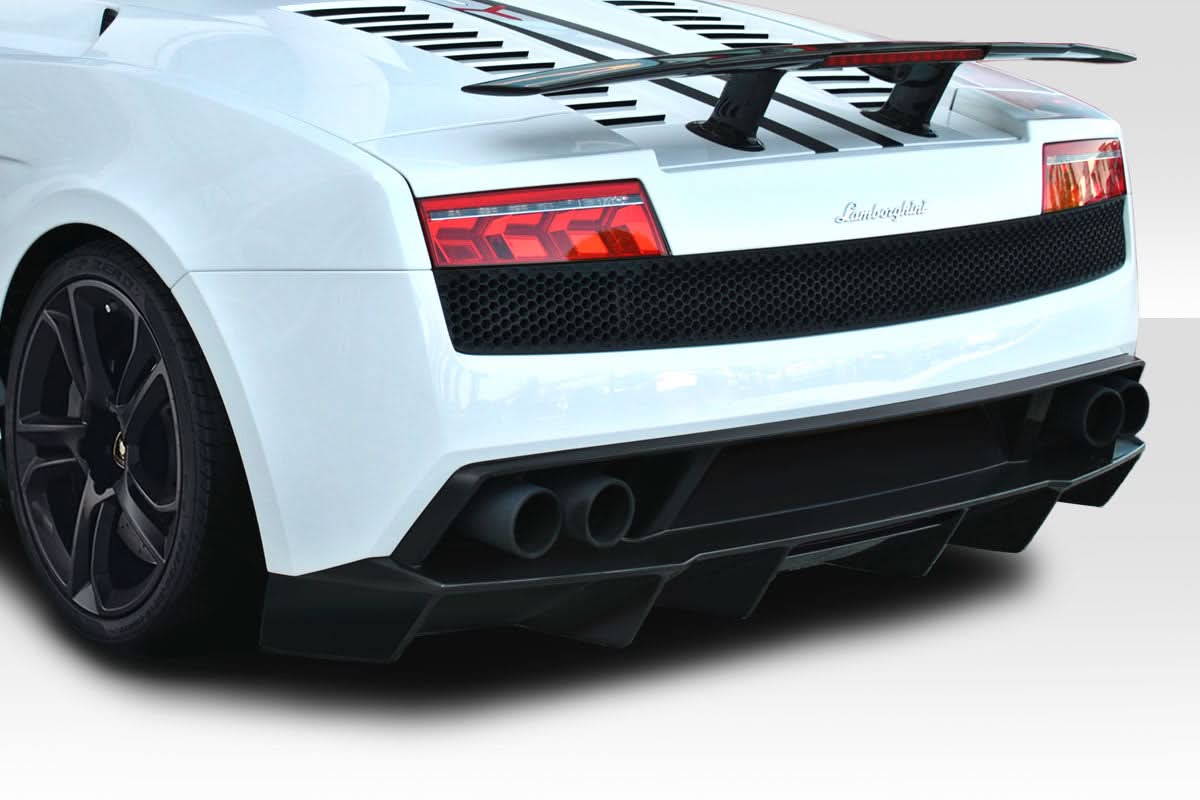 2004-2008 Lamborghini Gallardo LP560 LP570 Look Rear Bumper Cover - FRP