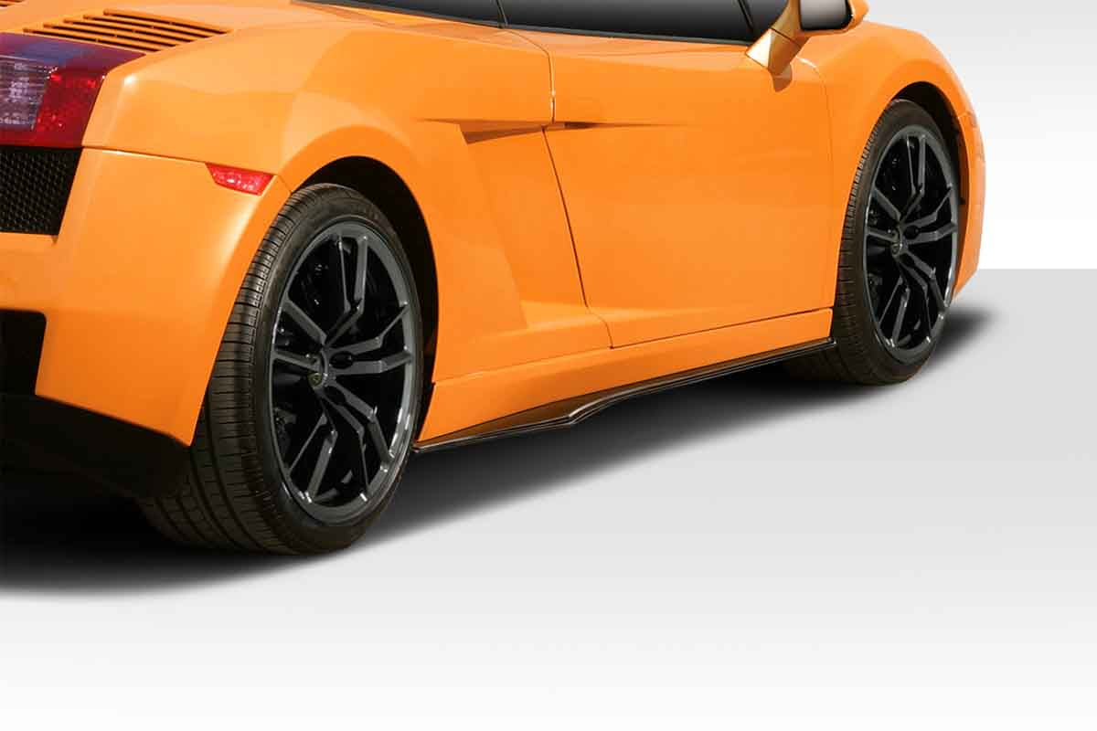 2004-2008 Lamborghini Gallardo LP570 Style Side Skirts - 2 Piece - FRP