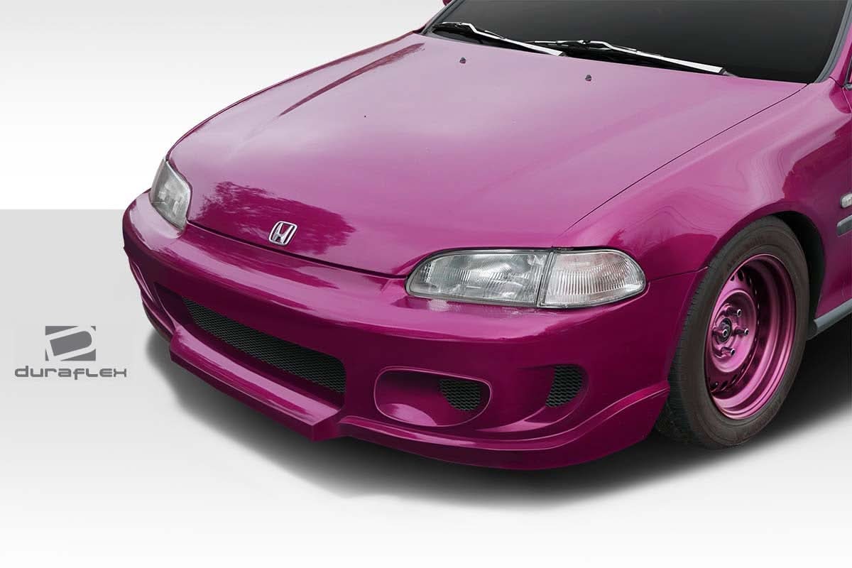 1992-1995 Honda Civic VRS Style Front Bumper Cover - FRP