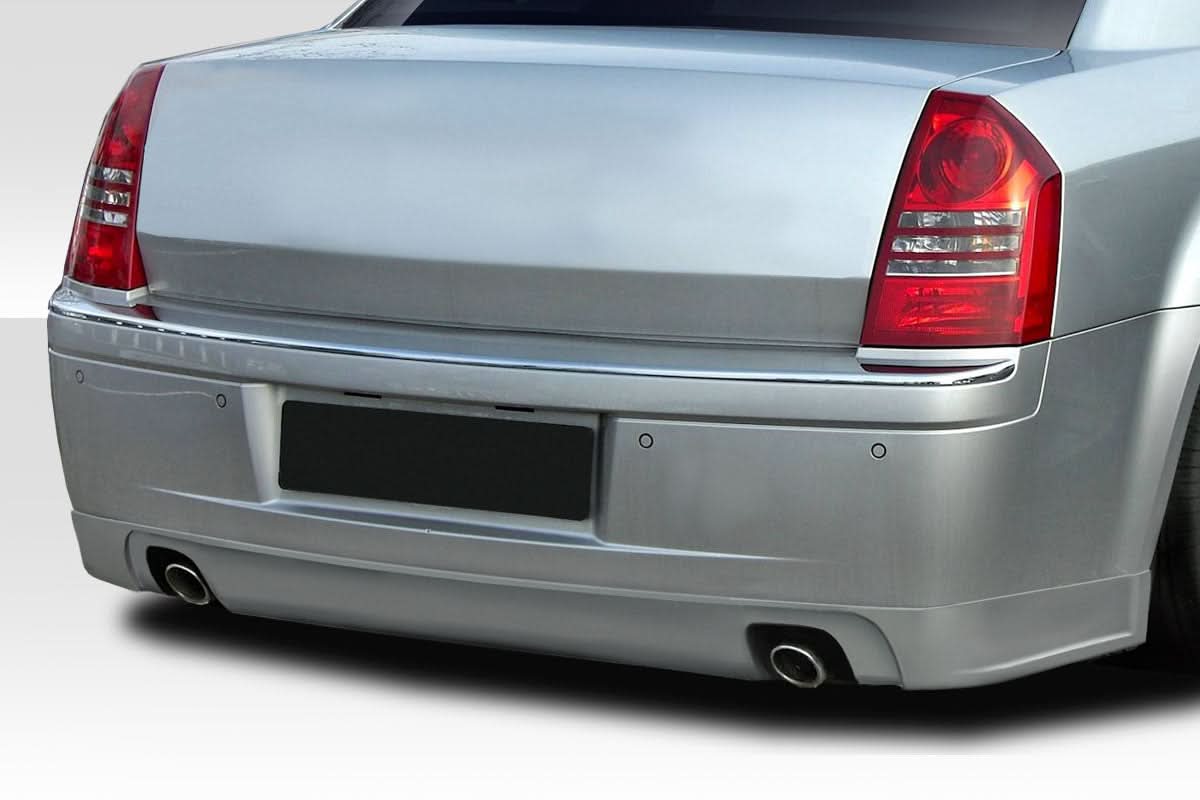 2005-2010 Chrysler 300 Bomber Style Rear Lip Air Dam - FRP