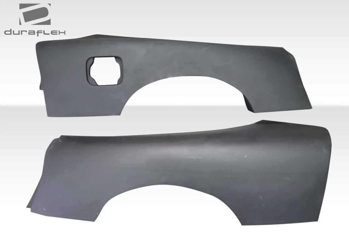 1989-1994 Nissan 240SX S13 HB B Sport Style Wide Body 70MM Rear Fender Flares - FRP