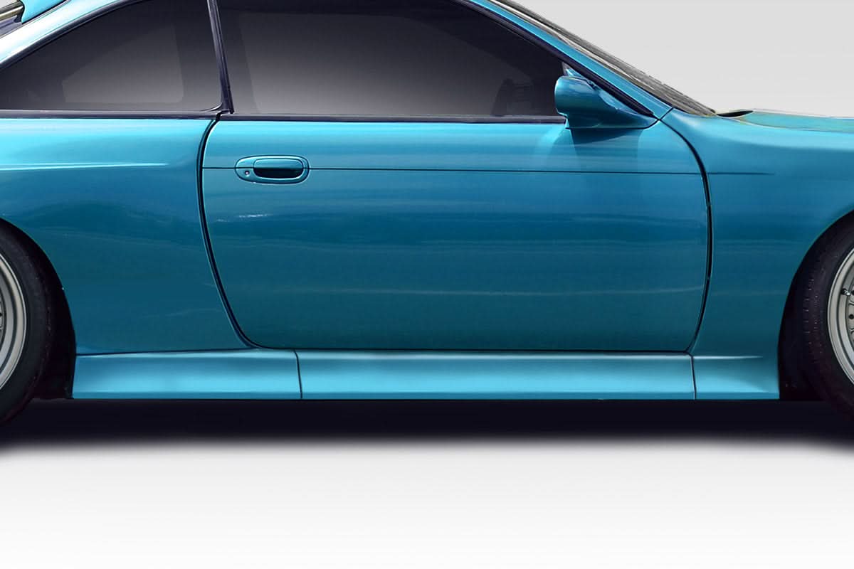 1995-1998 Nissan 240SX B Sport Style Wide Body Side Skirts - FRP