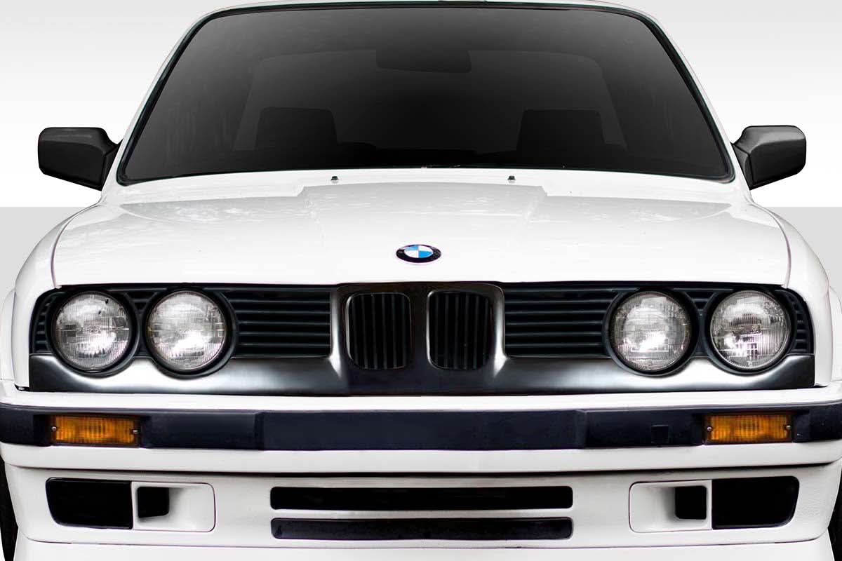 1984-1991 BMW 3 Series E30 Badboy Style Grille Headlight Trim - FRP