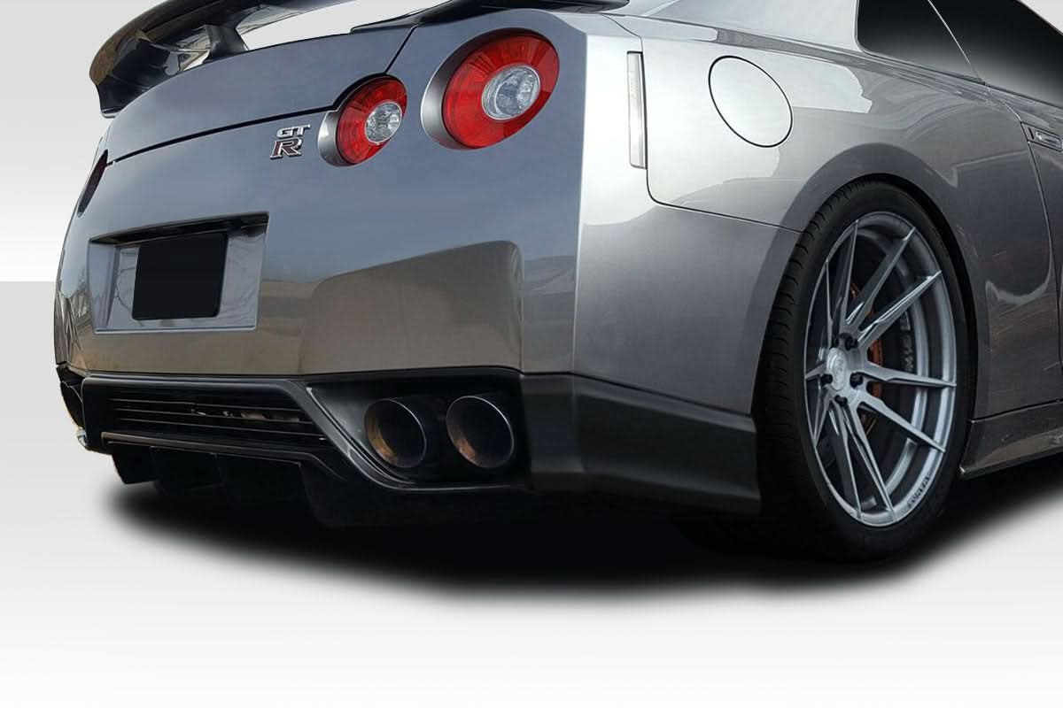 2009-2016 Nissan GT-R R35 C-1 Style Rear Add-Ons - 2 Piece FRP