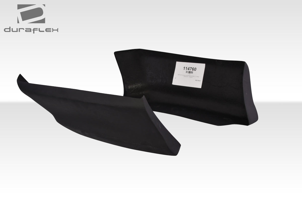 2009-2016 Nissan GT-R R35 Duraflex C-1 Rear Add-Ons - 2 Piece
