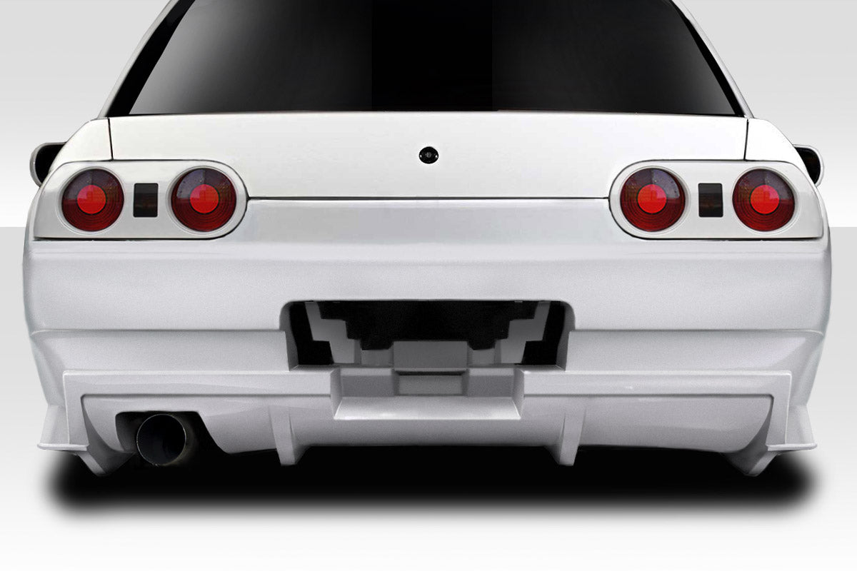 1989-1994 Nissan Skyline R32 Demon V2 Style Rear Bumper - FRP