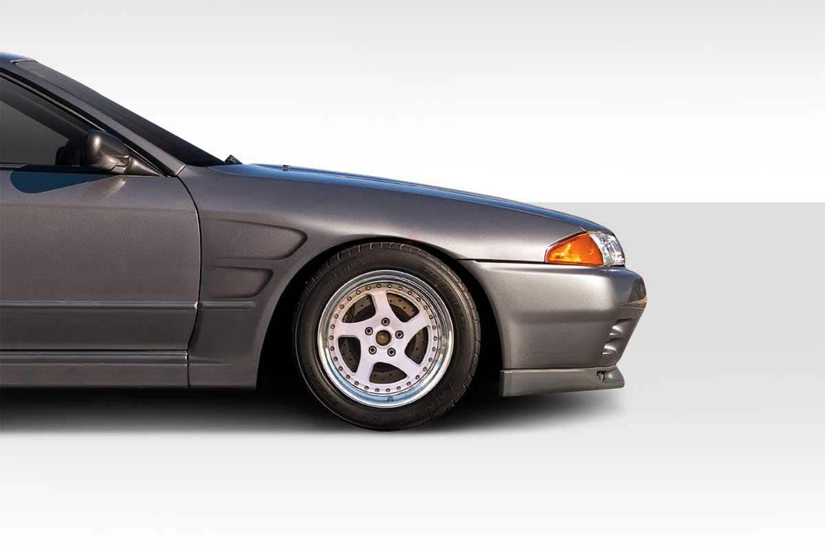1989-1994 Nissan Skyline R32 D-Sport Style Wide Body Fender Flares - FRP