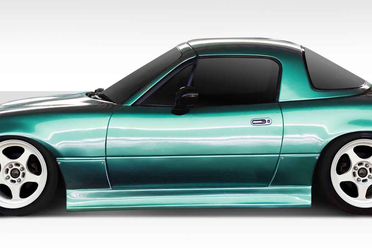 1990-1997 Mazda Miata Demon Style Side Skirts Rocker Panels - FRP