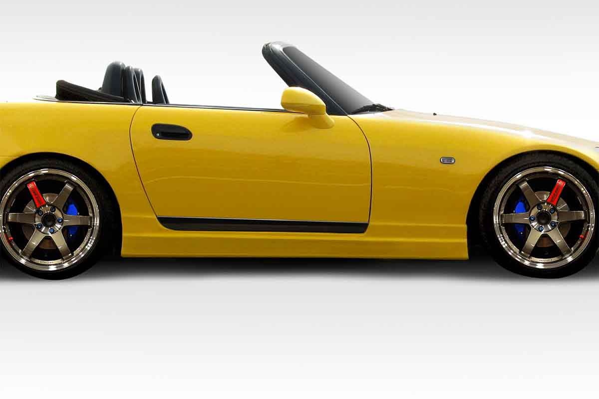 2000-2009 Honda S2000 GP1 Style Door Caps - 2 Piece - FRP