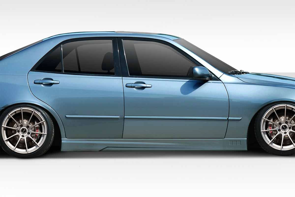 2000-2005 Lexus IS300 H-Spec Style Side Skirts - 2 Piece - FRP