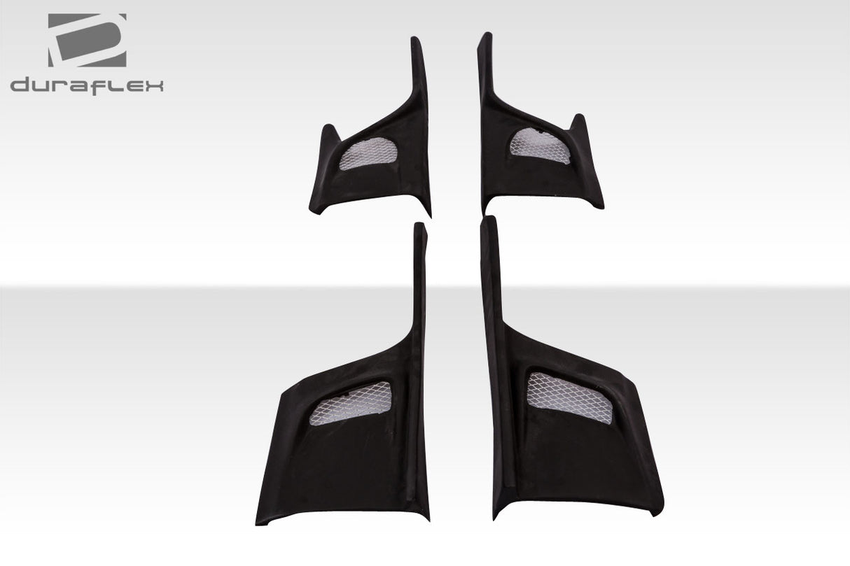 2015-2023 Ford Mustang Duraflex KT Style Side Skirt Rocker Panels Add-Ons - 4 Piece