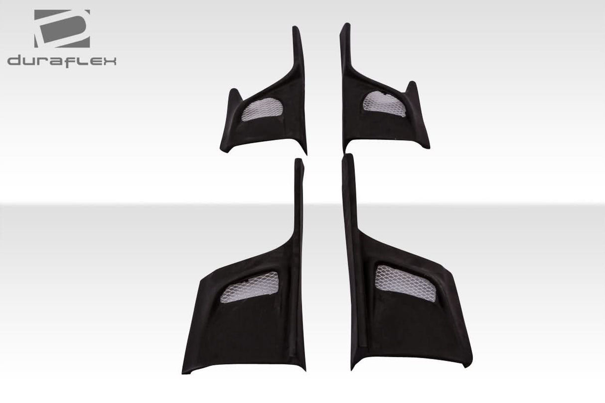 2015-2023 Ford Mustang KT Style Side Skirt Rocker Panel Add-Ons - FRP