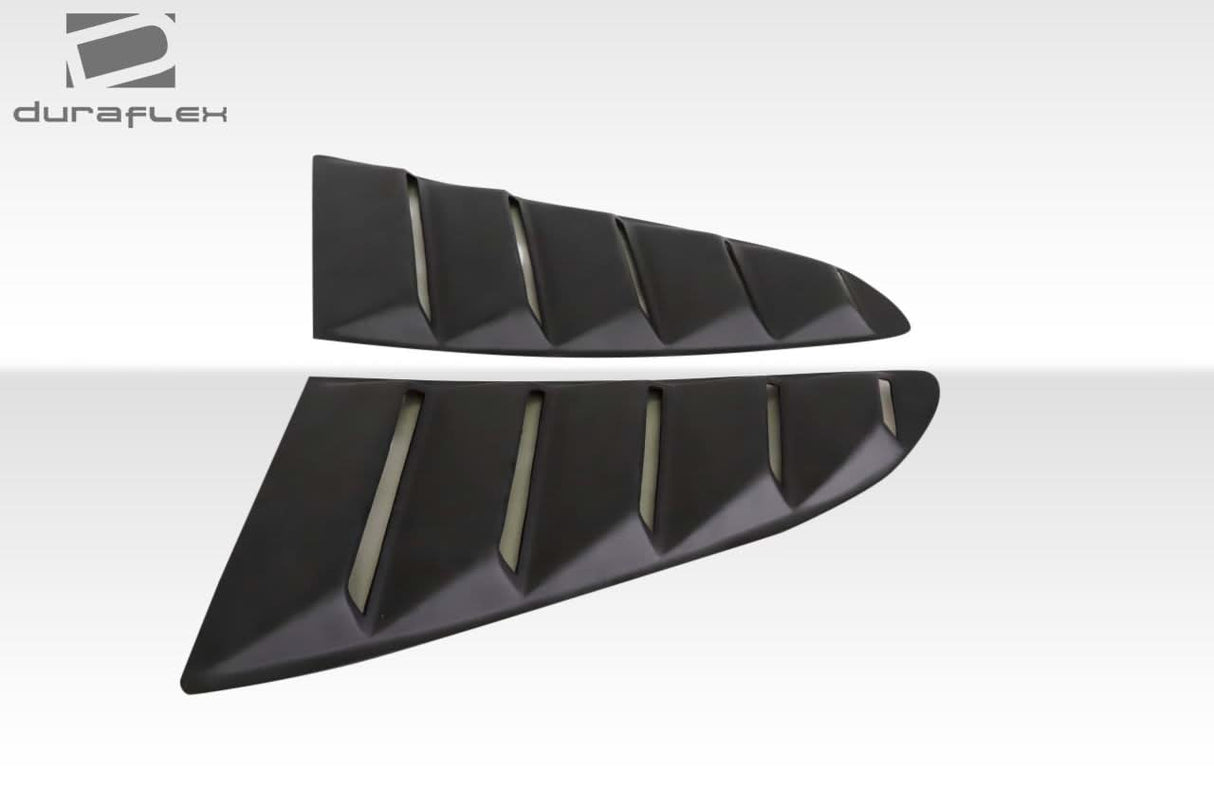 2015-2023 Ford Mustang KT Style Window Scoops - 2 Piece - FRP