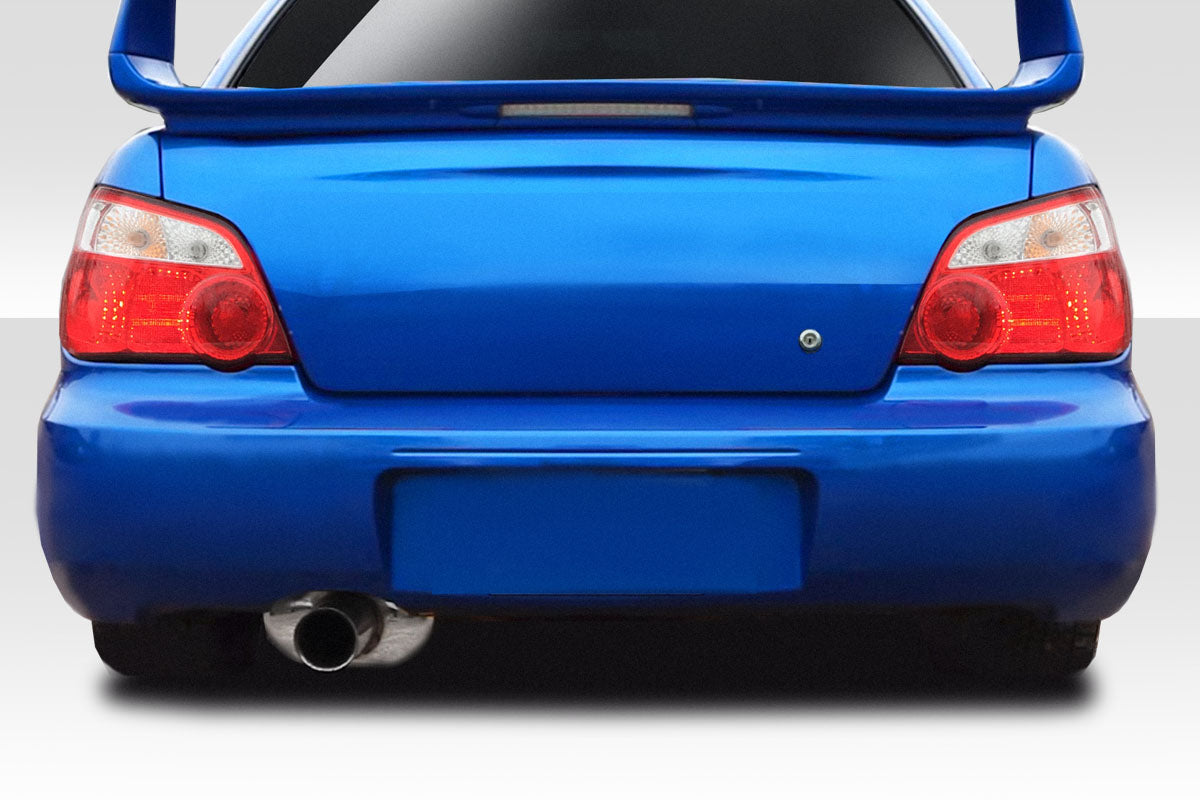 2004-2007 Subaru Impreza WRX STI WRC Look Rear Bumper Cover - FRP