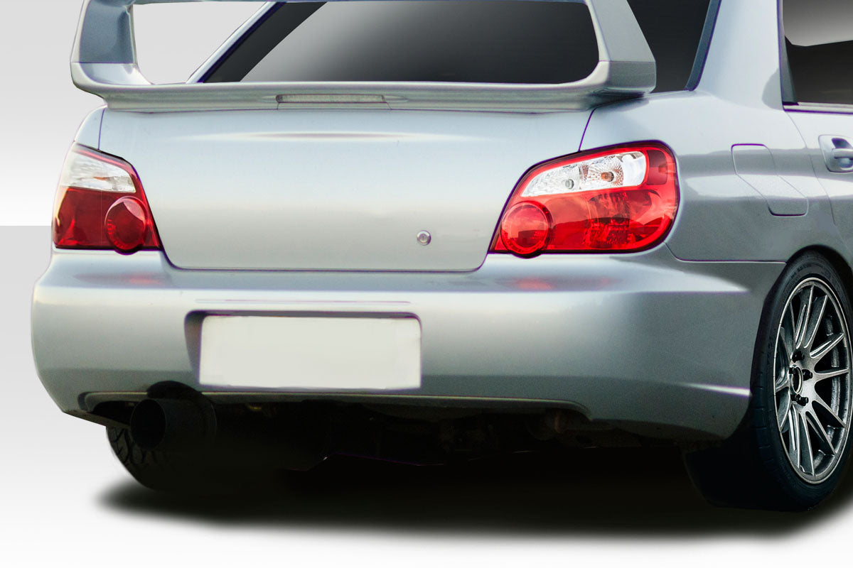 2004-2007 Subaru Impreza WRX STI WRC Look Rear Bumper Cover - FRP