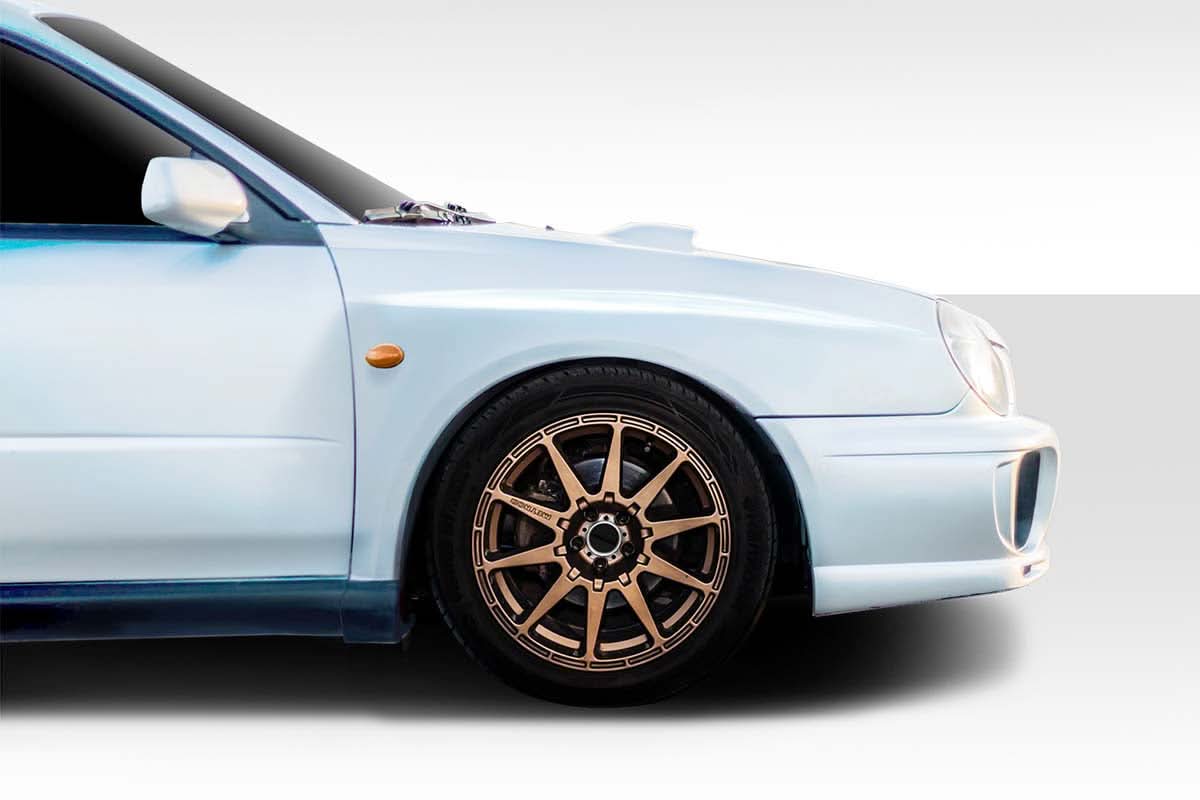 2002-2003 Subaru Impreza WRX STI WRC Look Wide Body Front Fenders - FRP
