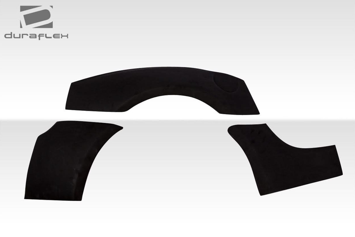 2003-2008 BMW Z4 RBS Style Rear Fender Flares - 6 Piece - FRP