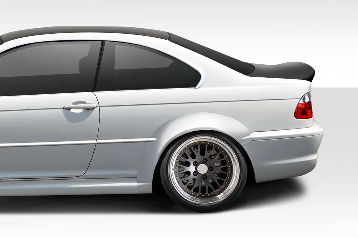 1999-2005 BMW 3 Series E46 M3 Look Rear Fender Flares - 2 Piece - FRP