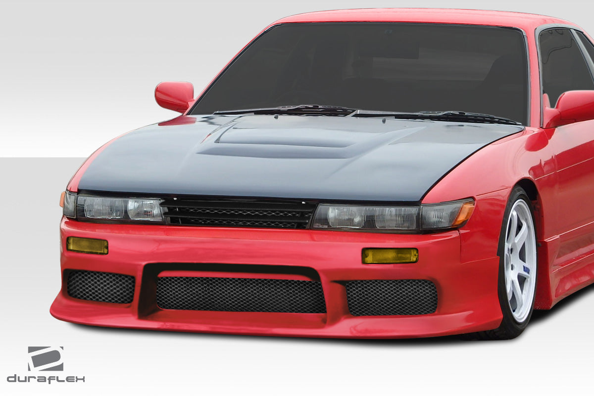 1989-1994 Nissan Silvia S13 M-1 Sport V2 Style Front Bumper - FRP
