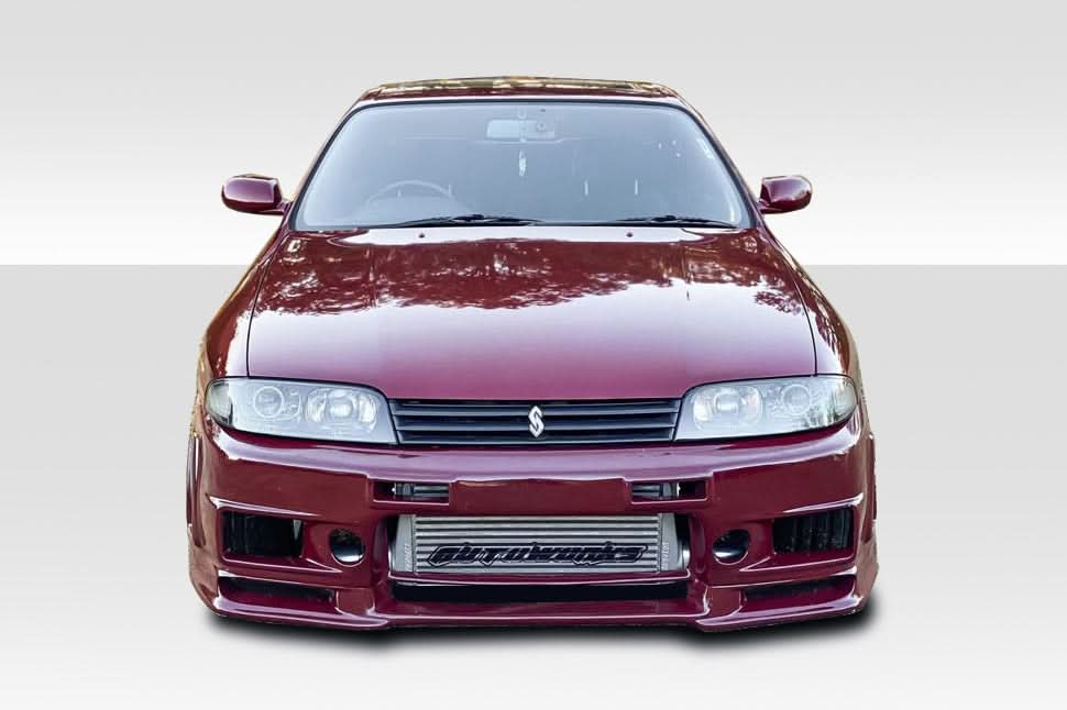 1995-1998 Nissan Skyline R33 N-1 Style Front Bumper Cover - FRP
