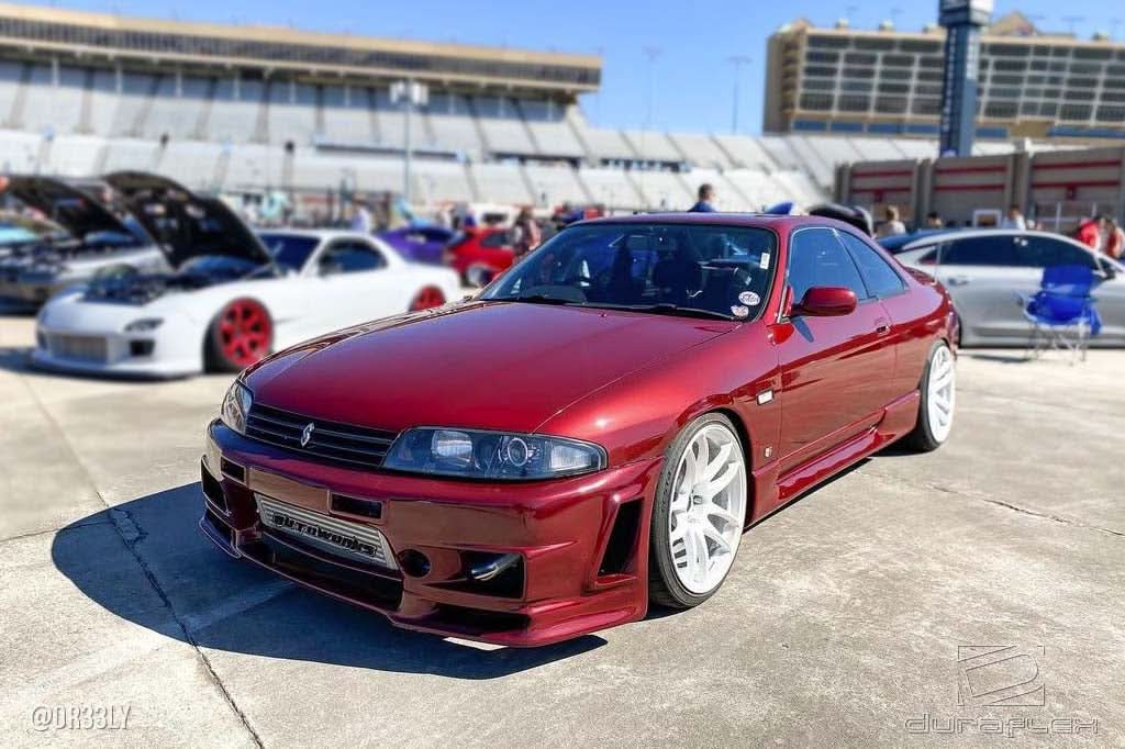 1995-1998 Nissan Skyline R33 N-1 Style Front Bumper Cover - FRP