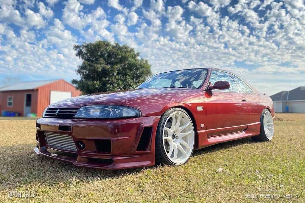 1995-1998 Nissan Skyline R33 N-1 Style Front Bumper Cover - FRP