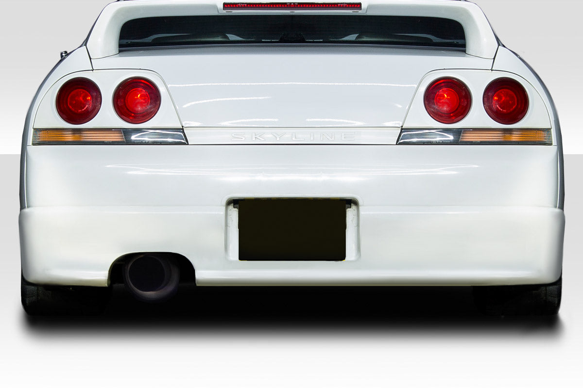1995-1998 Nissan Skyline N-1 Style Rear Bumper Cover - FRP
