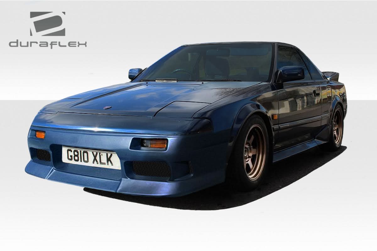 1985-1989 Toyota MR2 RW Style Front Bumper Cover - FRP