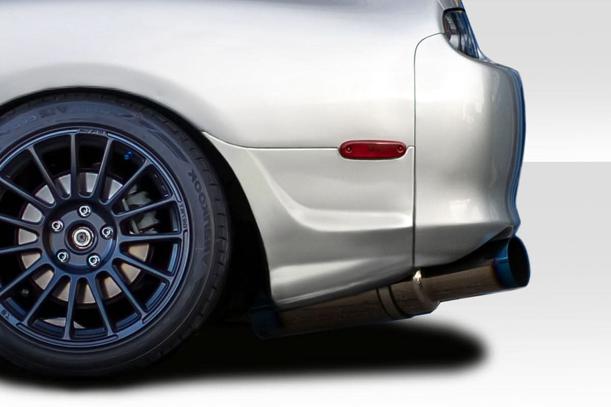 1993-1998 Toyota Supra RD-X Style Rear Add On Spat Extensions - FRP
