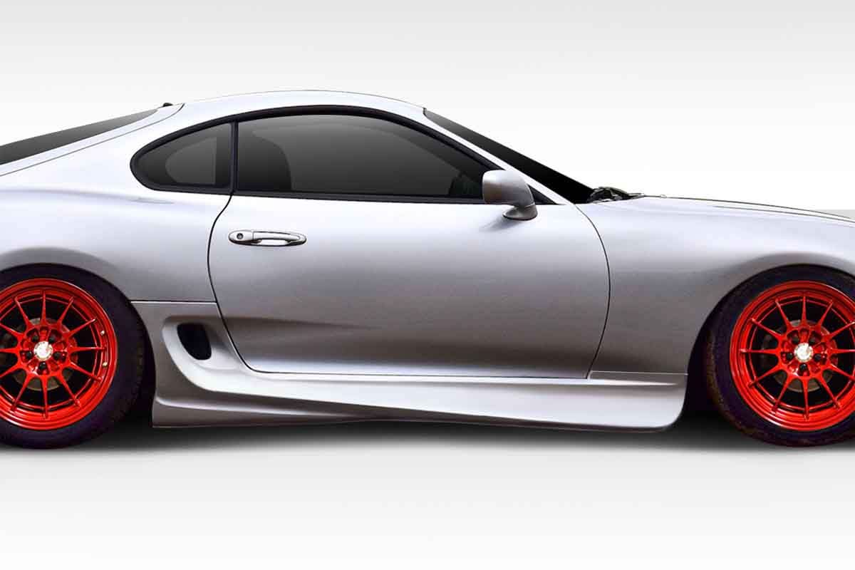 1993-1998 Toyota Supra S Line Style Side Skirt Rocker Panels - FRP
