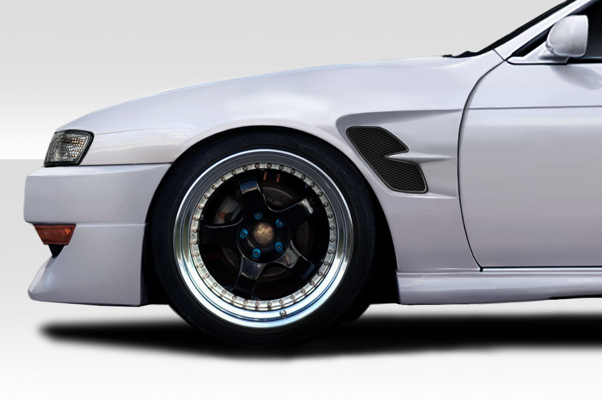 1997-1998 Nissan 240SX Supercool Style Wide Body Front Fenders - FRP