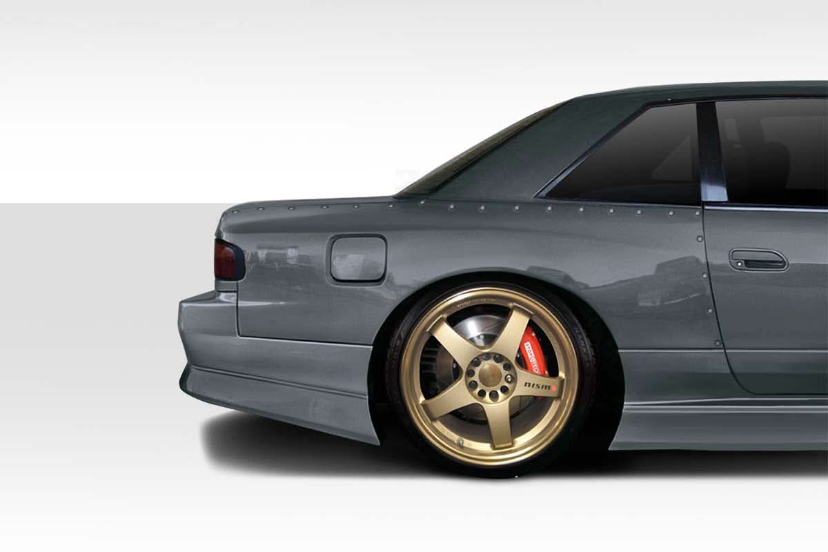 1989-1994 Nissan 240SX Sprint Style Wide Body Rear Fenders - FRP