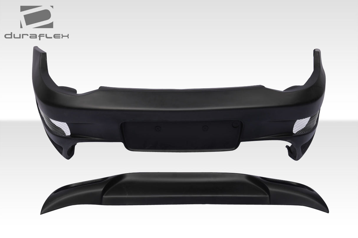 2009-2011 Porsche 911 Carrera Tecnika Style Rear Bumper Cover - 2 Piece