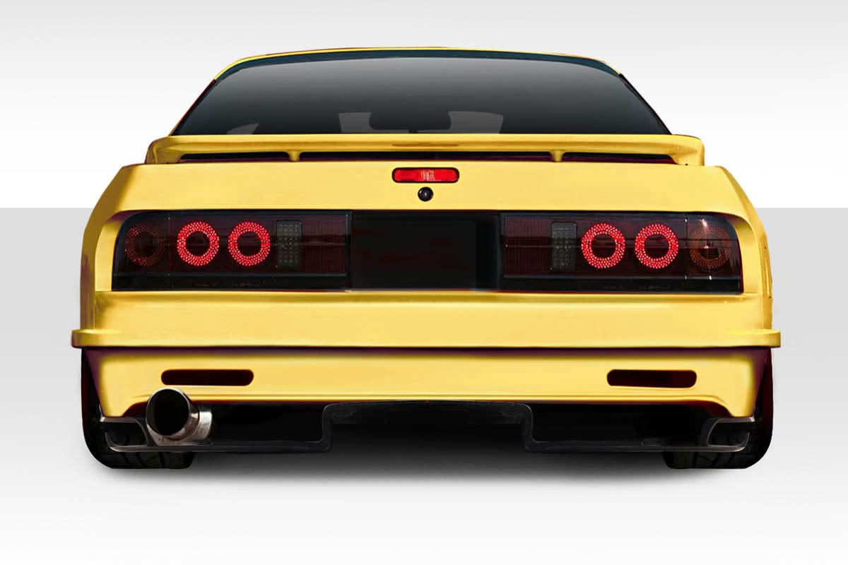 1986-1991 Mazda RX-7 Trackman Style Wide Body Rear Bumper Cover - FRP