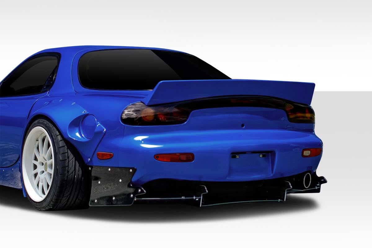 1993-1997 Mazda RX-7 TKO Boss Wide Body Look Rear Diffuser - FRP