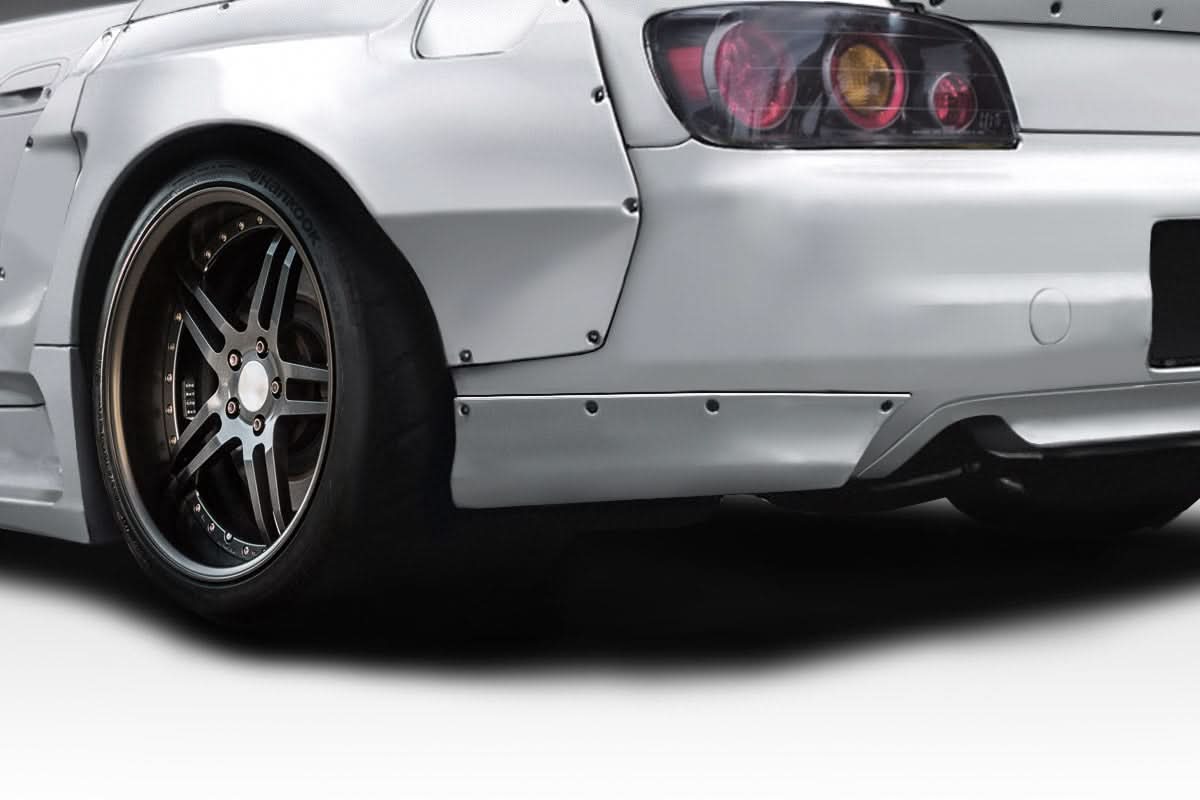 2000-2009 Honda S2000 TKO RBS Style Rear Add Ons Spat Extensions - 2 Piece - FRP