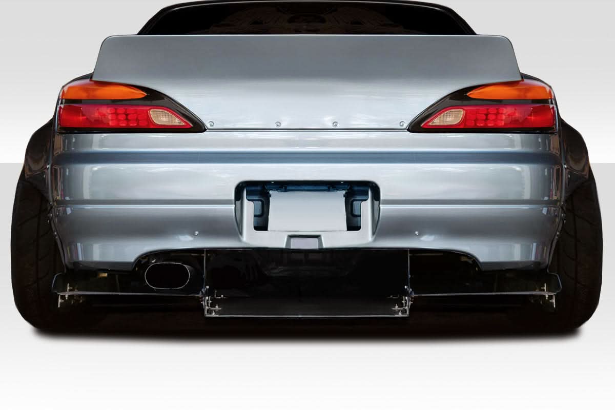 1999-2002 Nissan Silvia S15 TKO RBS Wide Body Look Rear Diffuser - 7 Piece - FRP