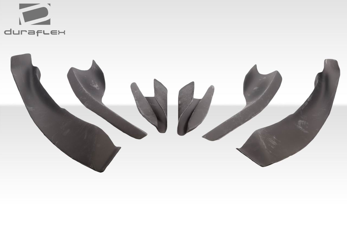 2013-2020 Scion FR-S Toyota 86 Subaru BRZ Duraflex GT500 V2 Canards - 6 Piece