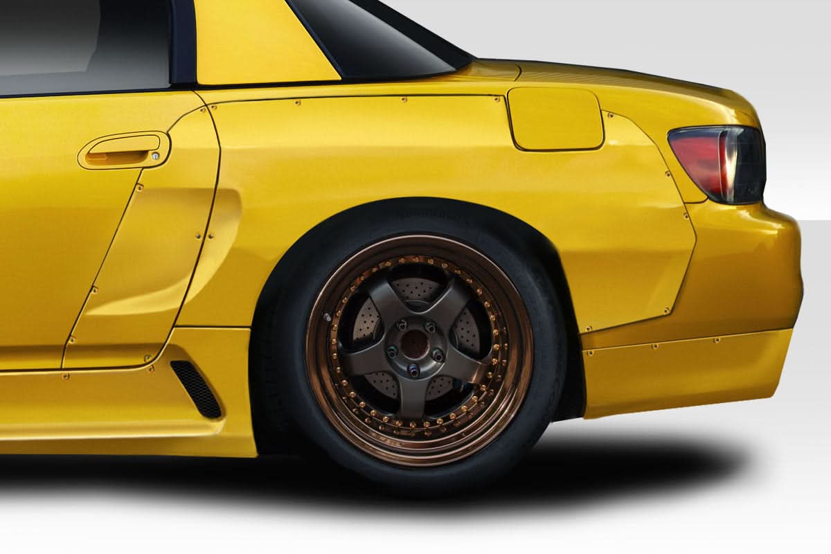 2000-2009 Honda S2000 TKO RBS Style Wide Body Rear Fender Flares - FRP
