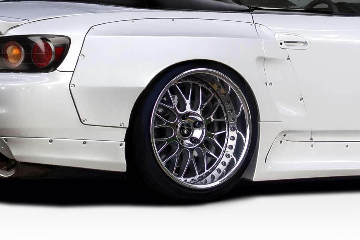 2000-2009 Honda S2000 TKO RBS Style Wide Body Rear Fender Flares - FRP