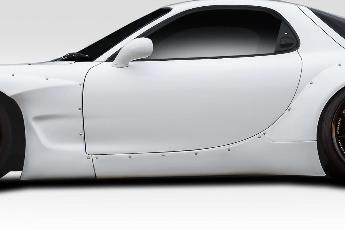 1993-1997 Mazda RX-7 TKO RBS Style Wide Body Side Skirts - FRP